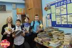 Акция «Дарите книги с любовью» прошла в Содружестве детских объединений "Я-МАЛ" (Ноябрьск) 
